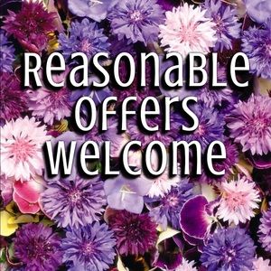 Reasonable Offers Welcome